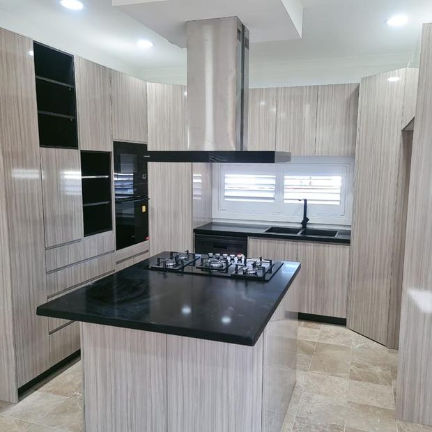 Custom kitchen renovation detail